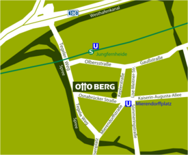 Lageplan Filiale Charlottenburg